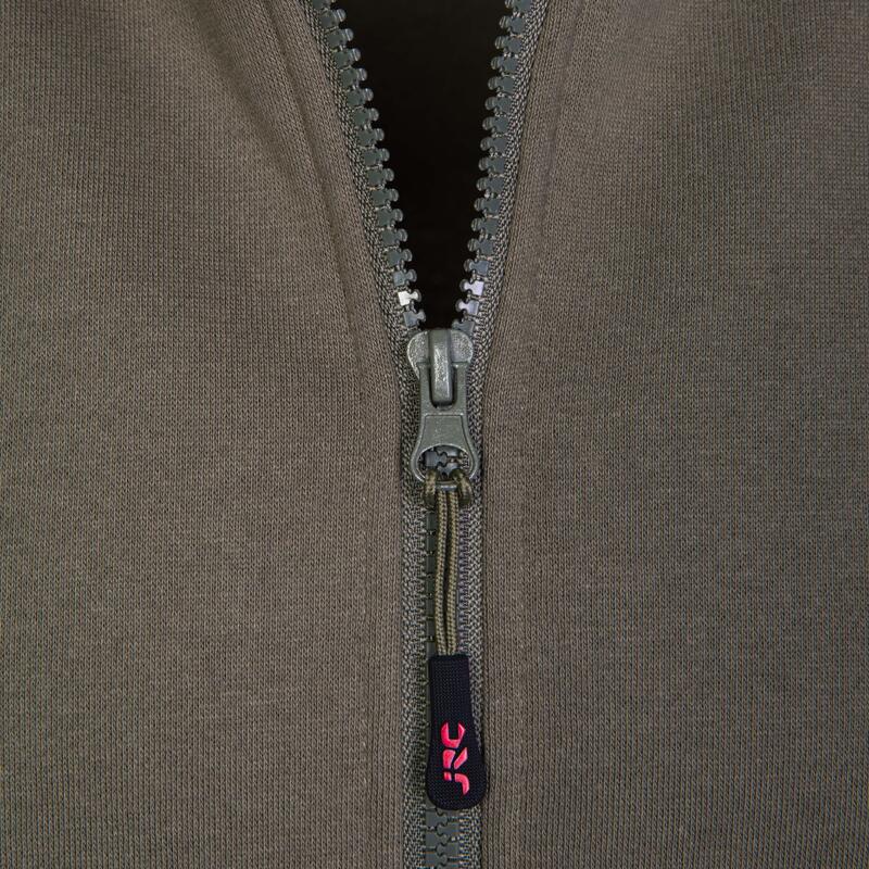 JRC Zipped Hoody Groen visserssweatshirt voor heren