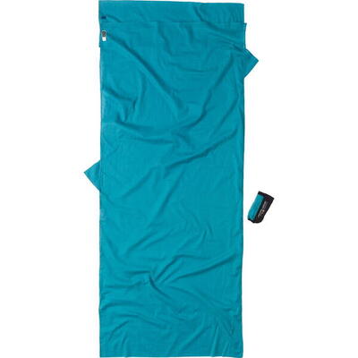 Wkładka do śpiwora cocoon travelsheet-insect shield-egyptian cotton-laguna blue
