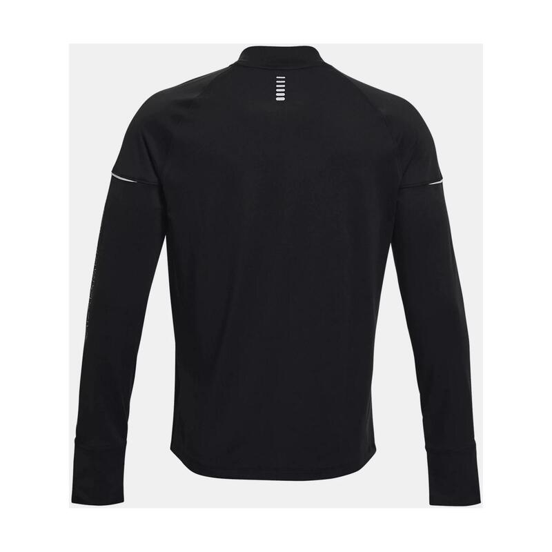 Tricou cu maneci lungi, pentru sport Ua Outrun The Cold Ls - negru barbati