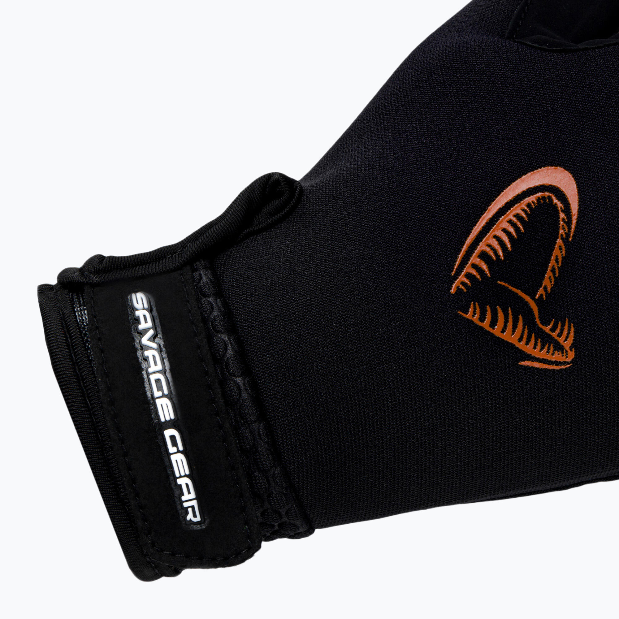 Gants de pêche Savage Gear Neoprene Stretch Glowe 4/5