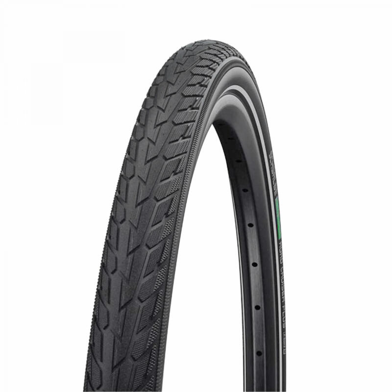 Cubierta ciclismo urbano Schwalbe Delta Cruiser Plus negro