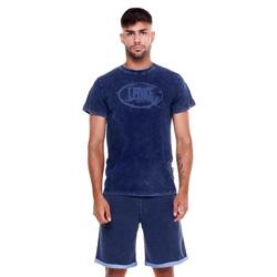 Camiseta hombre índigo denim lavado