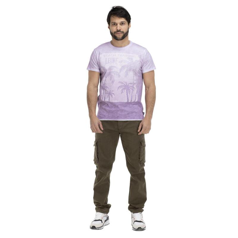 Camiseta masculina de praia tie-dye