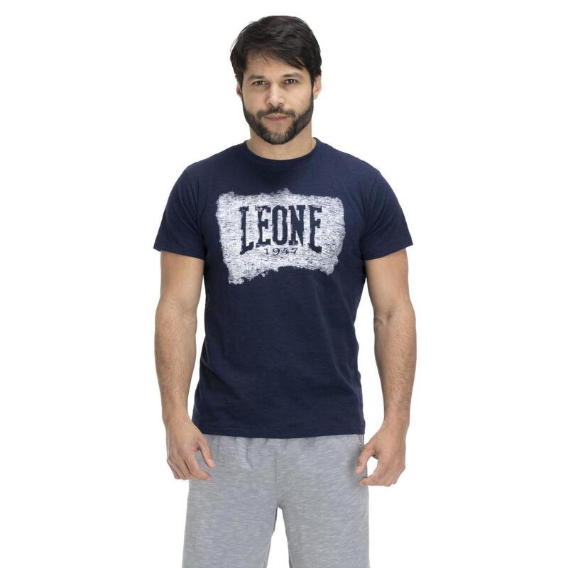 T-shirt à manches courtes pour homme Leone Indigo