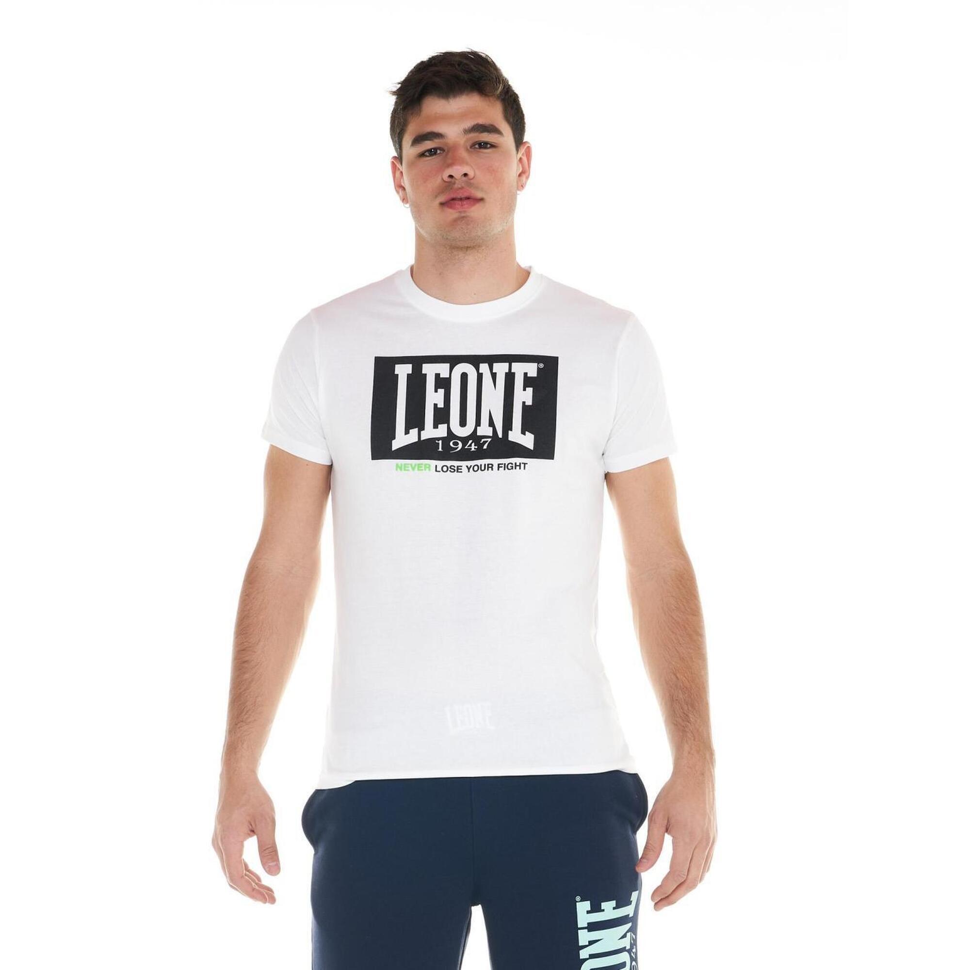 Leone 1947 Apparel - T-shirt Sportif Pour Homme Leone Sporty Fluo - T-shirt Manches Courtes - Blanc - 56 3xl - Decathlon