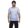 Tie-dye strand-T-shirt voor heren