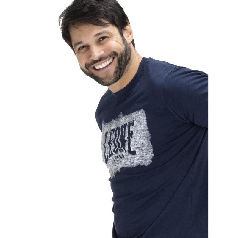 T-shirt à manches courtes pour homme Leone Indigo