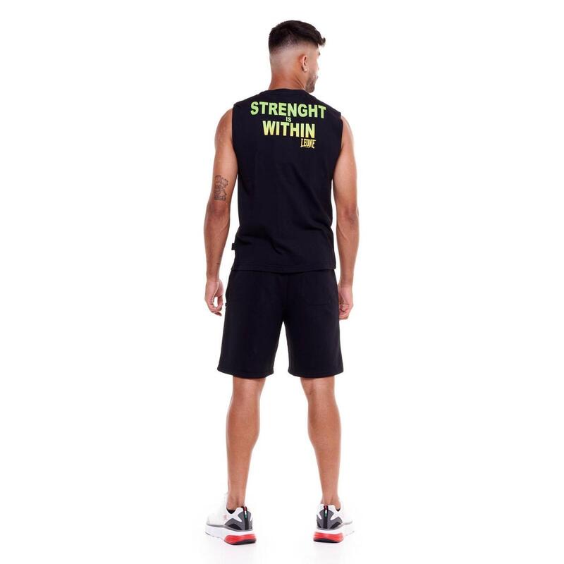 T-shirt sans manches homme Sporty Fluo