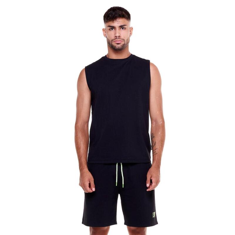 T-shirt sans manches homme Sporty Fluo