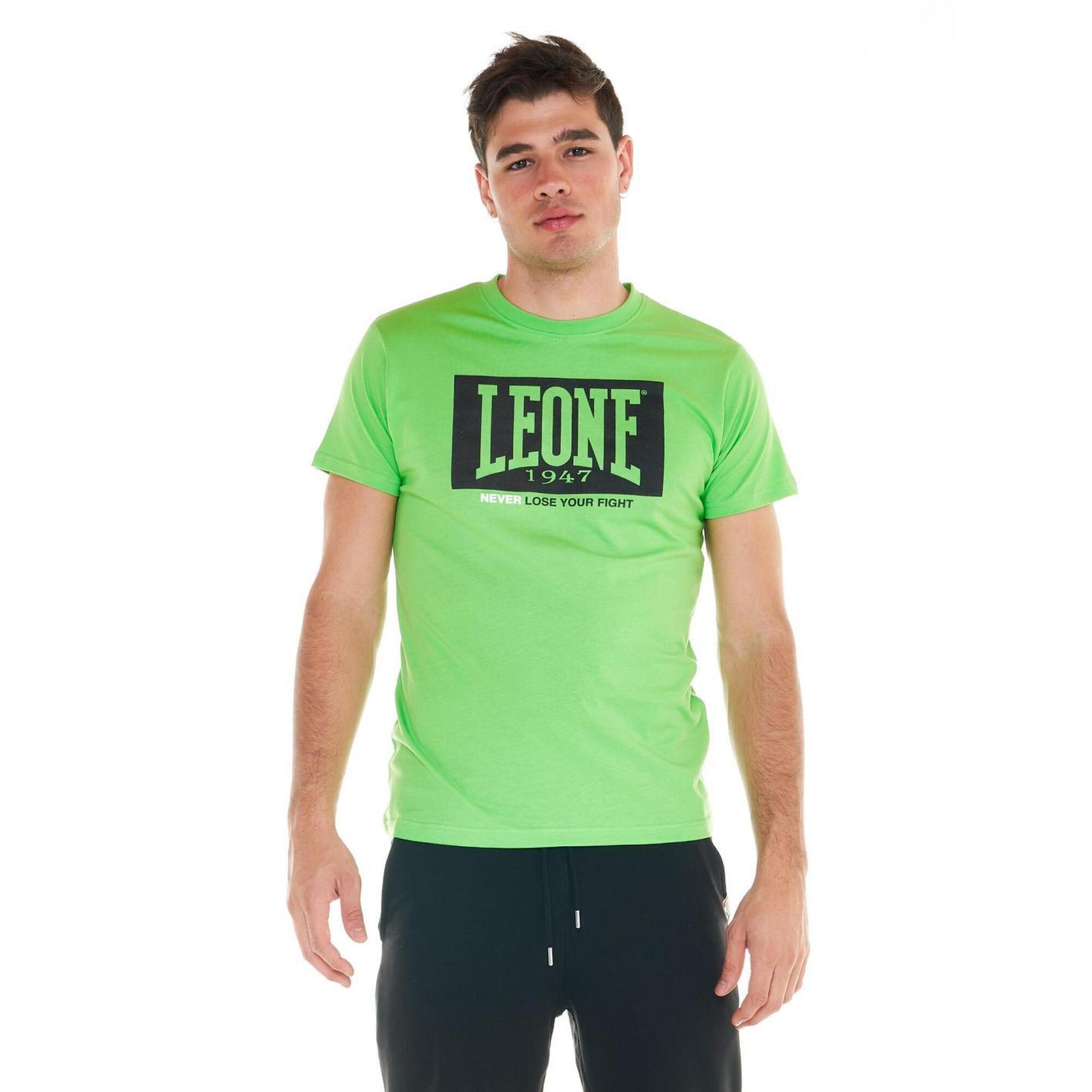 Leone 1947 Apparel - T-shirt Sportif Pour Homme Leone Sporty Fluo - T-shirt Manches Courtes - Vert - 56 3xl - Decathlon
