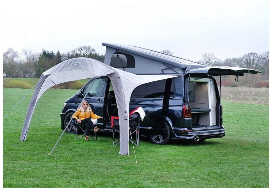 Caravan Sonnensegel Air Beam Wohnmobil Van Bus Markise Vordach Keder 2,5 m 4/7