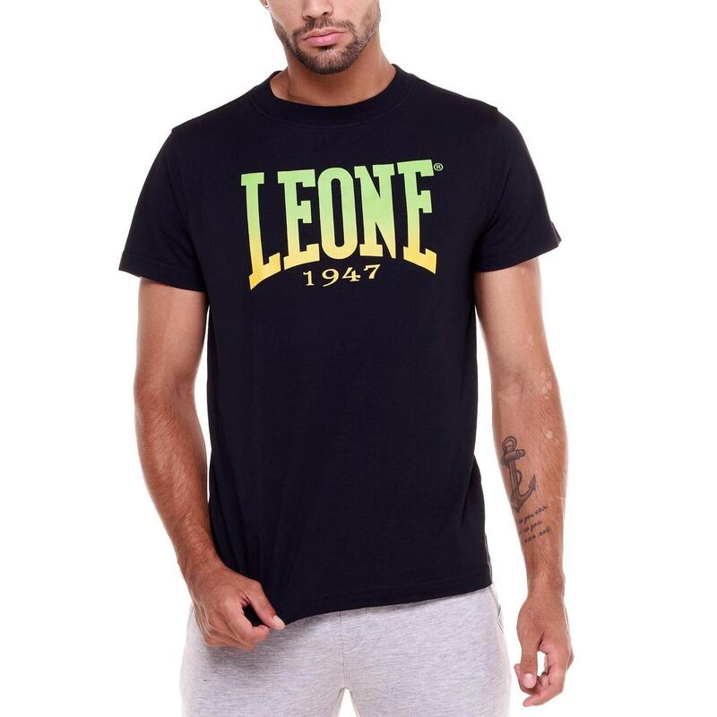 T-shirt da uomo big logo Sporty Fluo