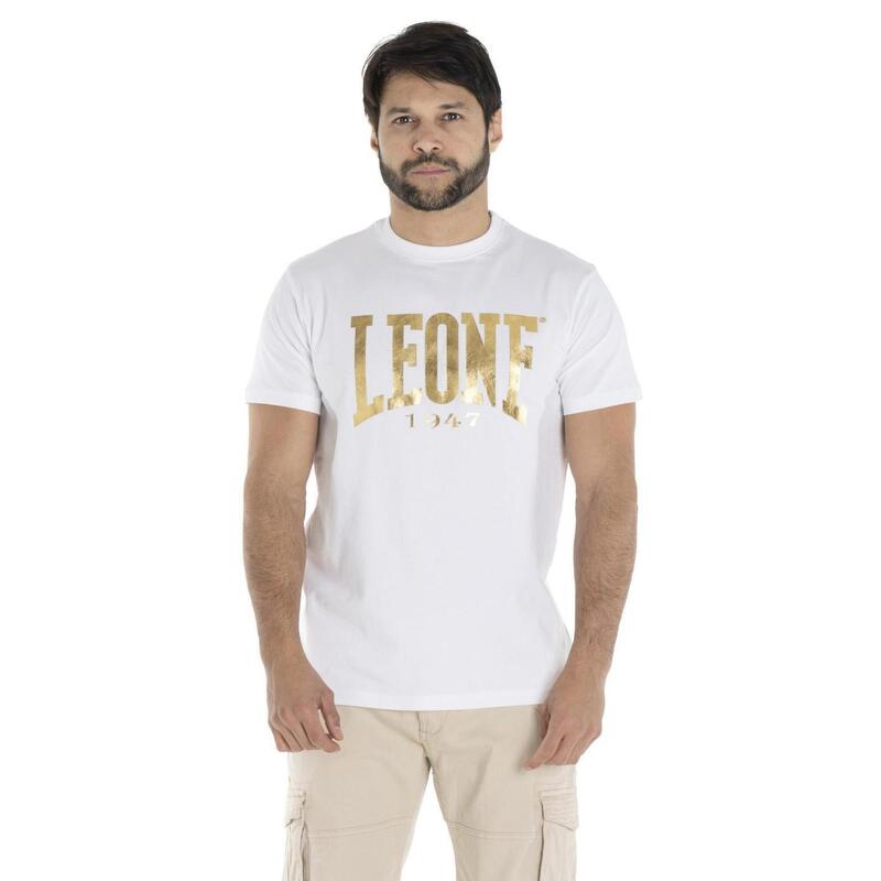Camiseta masculina dourada