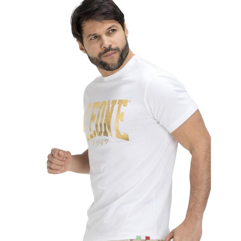 Camiseta masculina dourada