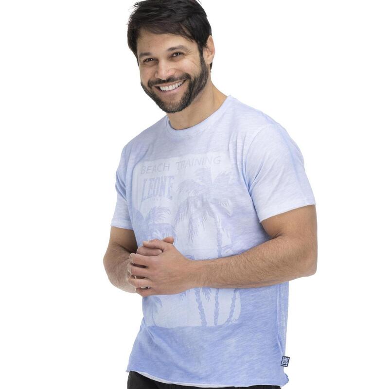T-shirt de plage tie-dye pour hommes