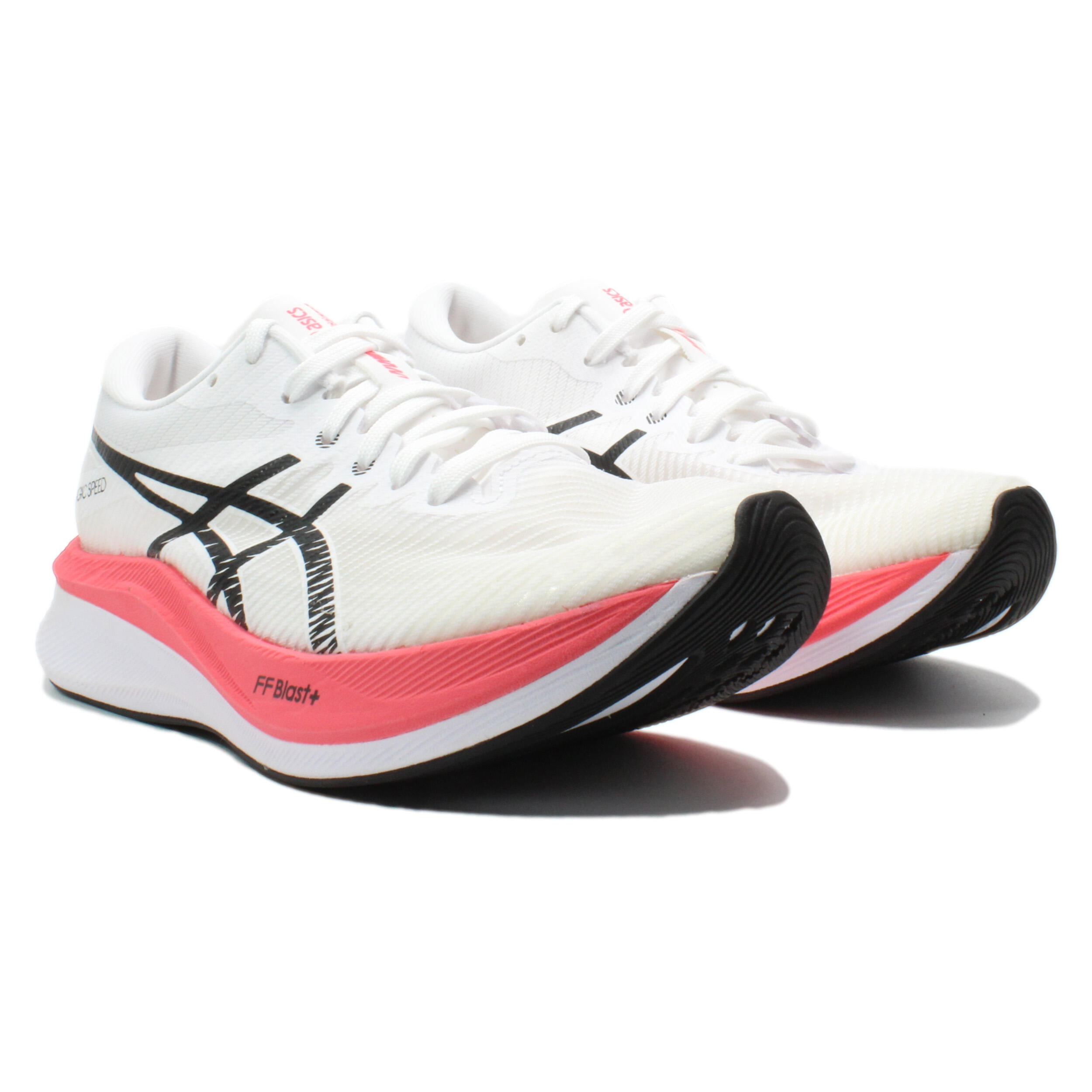 Scarpa da Running Donna Magic Speed 3 Bianco Nero 4/4