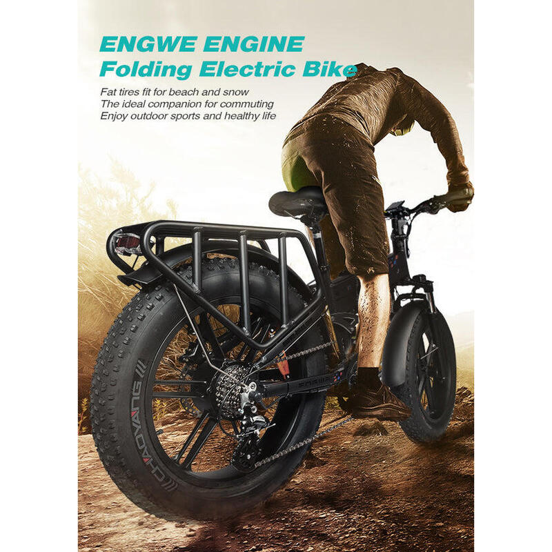 Bicicleta eléctrica dobrável Engwe ENGINE PRO 250W