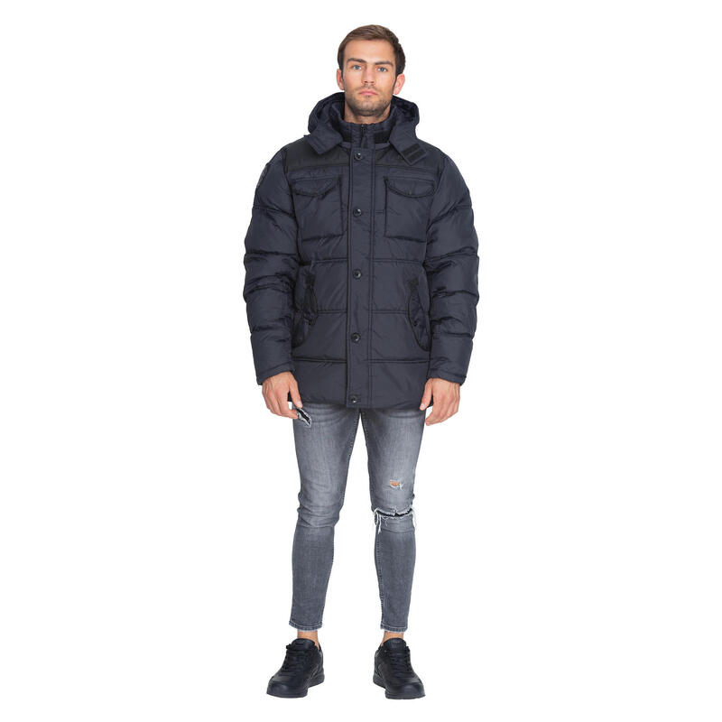 LONSDALE Herren Winterjacke mit Kapuze DARREN