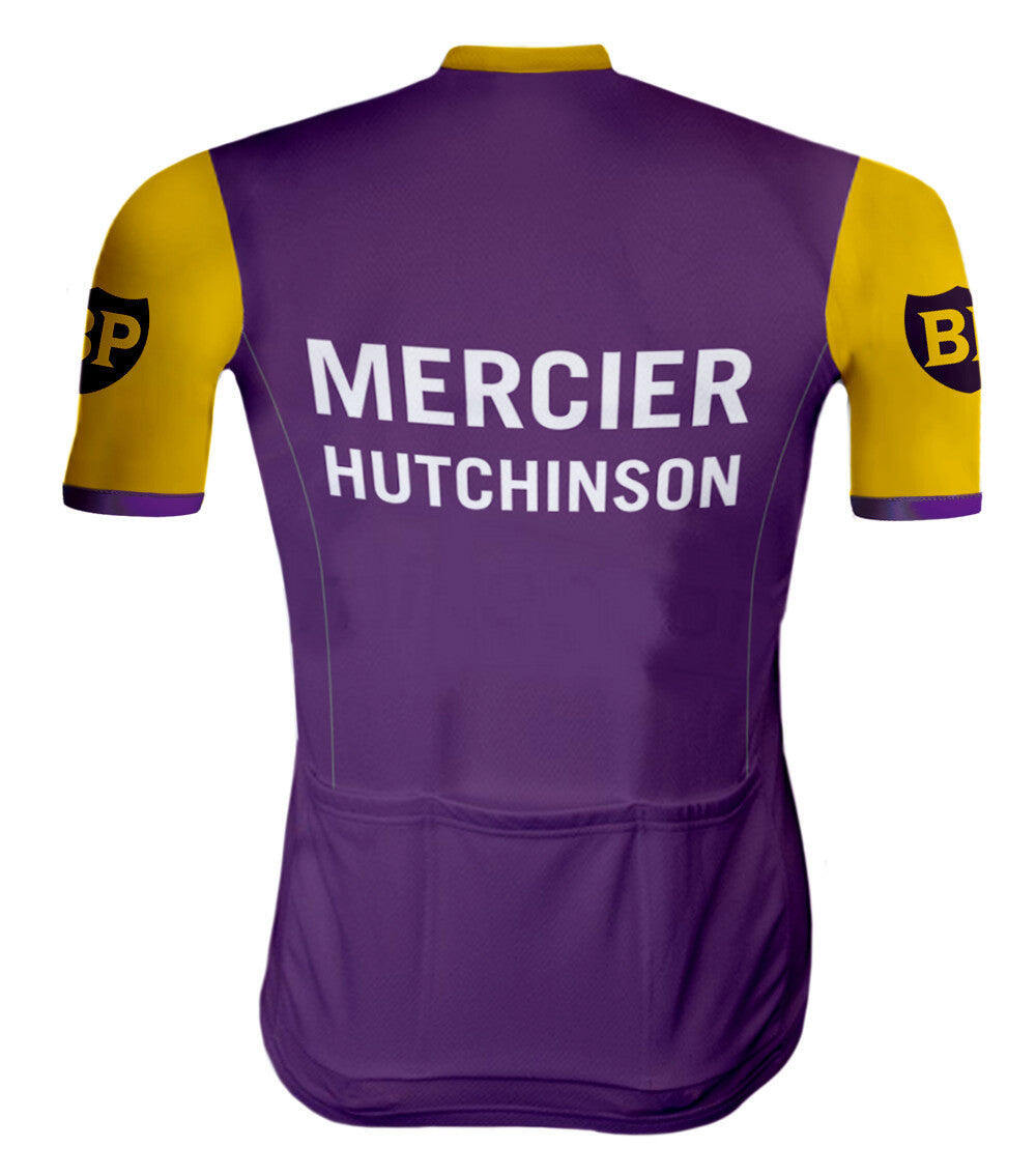 Retro Wielershirt Mercier Hutchinson - REDTED 2/5