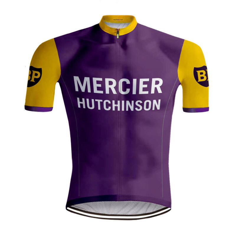 Maillot De Cyclisme Mercier Hutchinson - REDTED