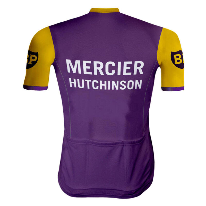 Retro Wielershirt Mercier Hutchinson - REDTED