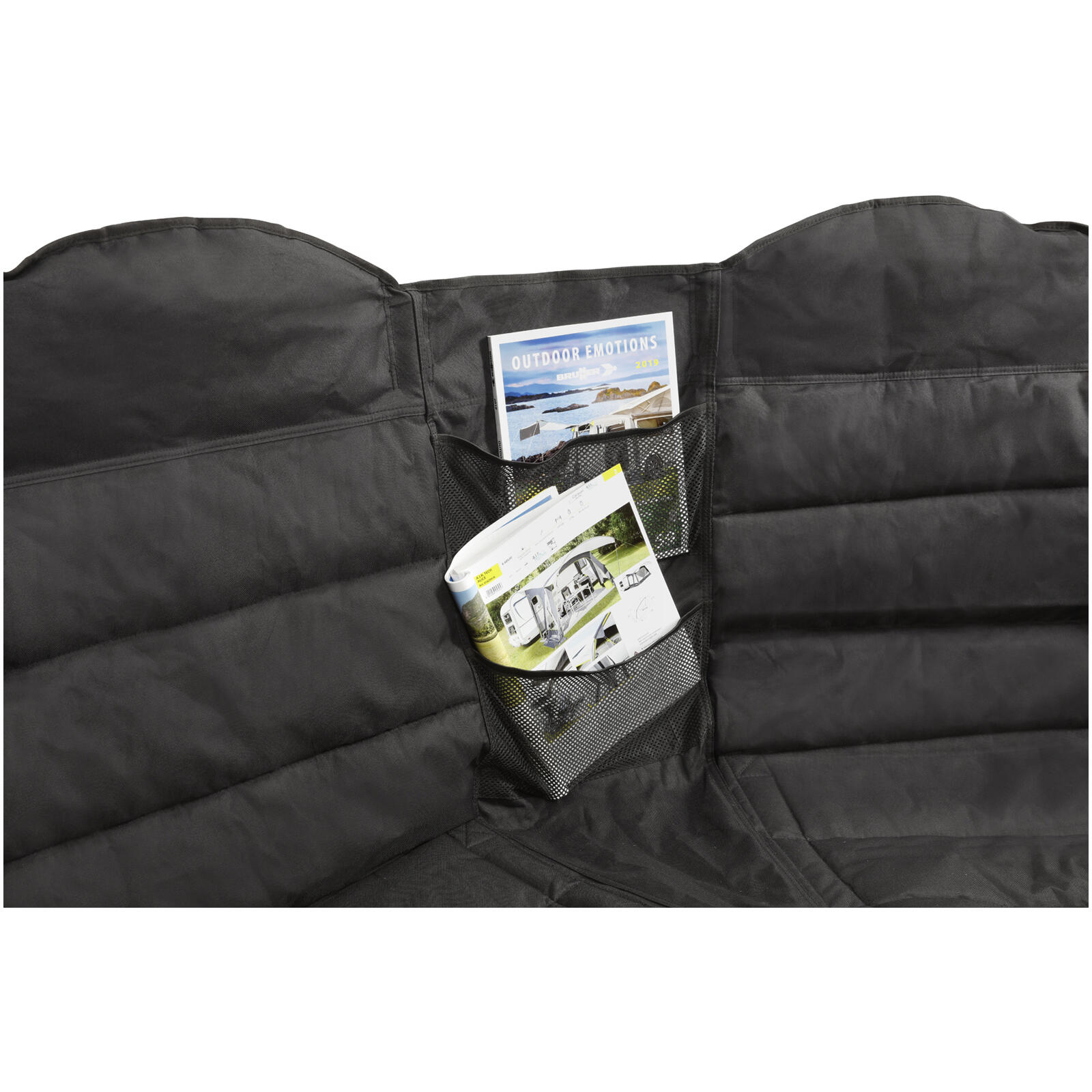 Opvouwbare camping bank Rendez-vous dubbele lounge stoel tuinstoel 4/7