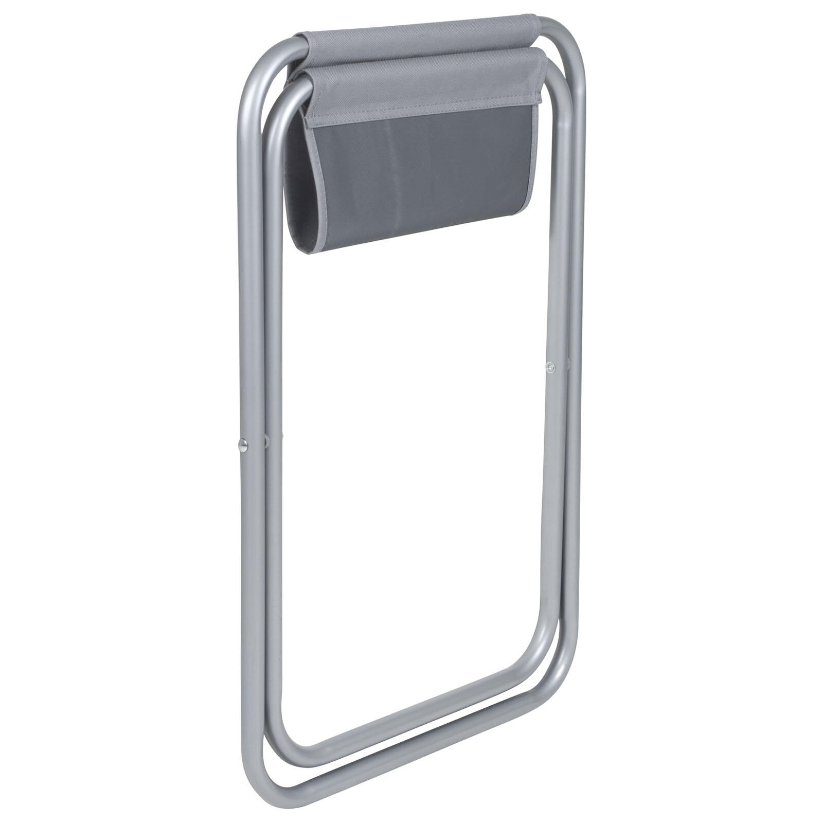 Mini Klapp Camping Falthocker Angel Sitz Fuß Bank klappbar Stahl 3/4