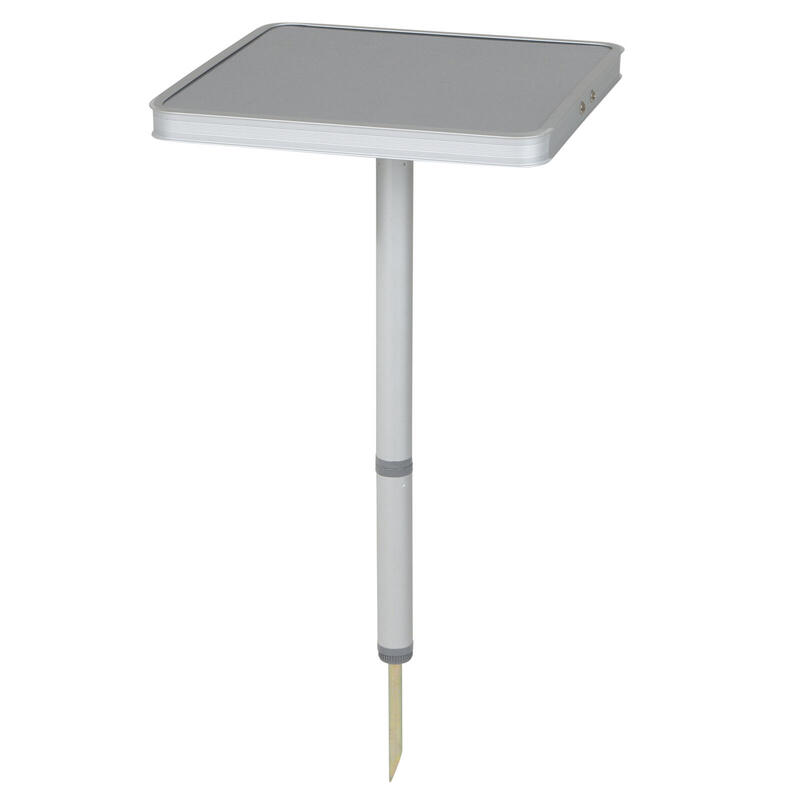 Mini camping tafel aluminium serveertafel vissertafel bivvy 3 hoogtes
