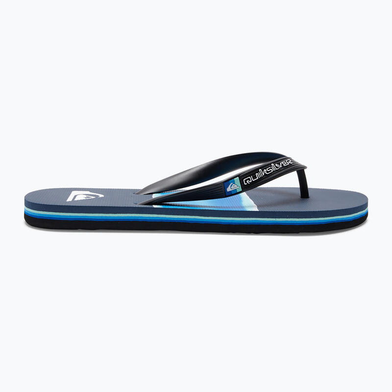 Quiksilver Molokai Airbrush-teenslippers voor heren