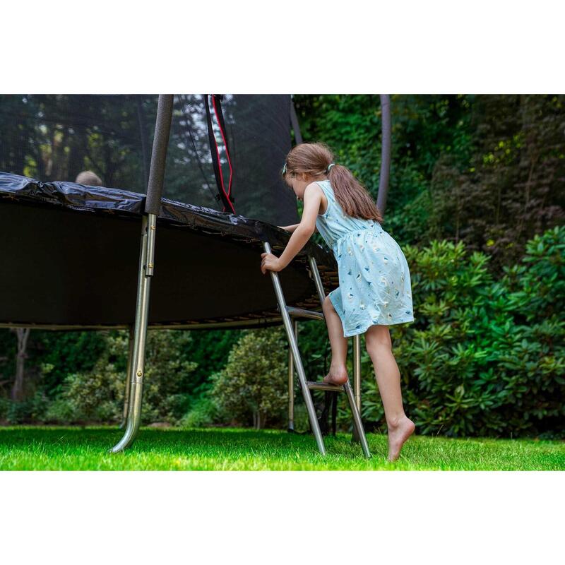 Trampolina Hop-Sport 16ft (488cm) z siatką zewnętrzną