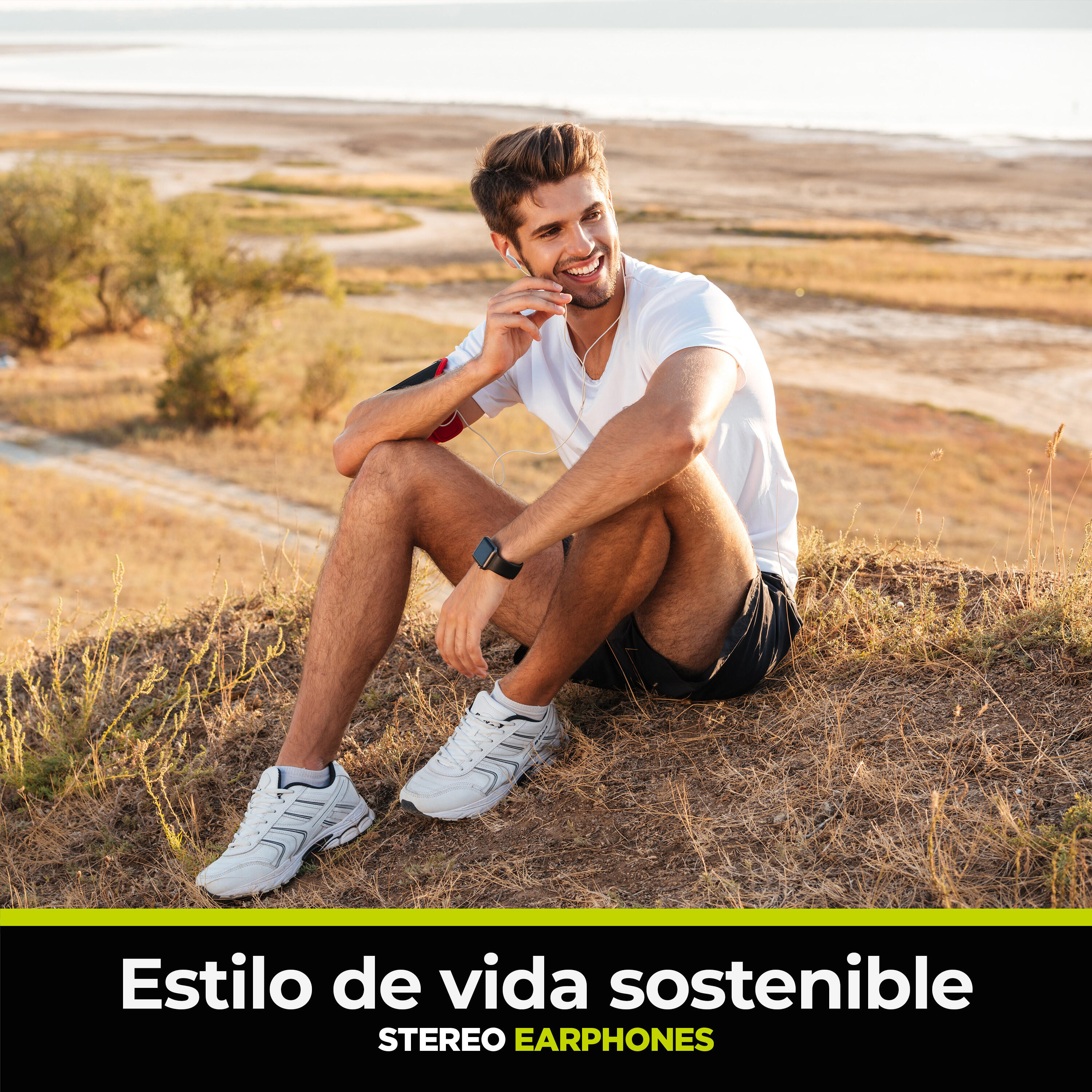 muvit for change auriculares estéreo E57 3.5mm blancos 2/5