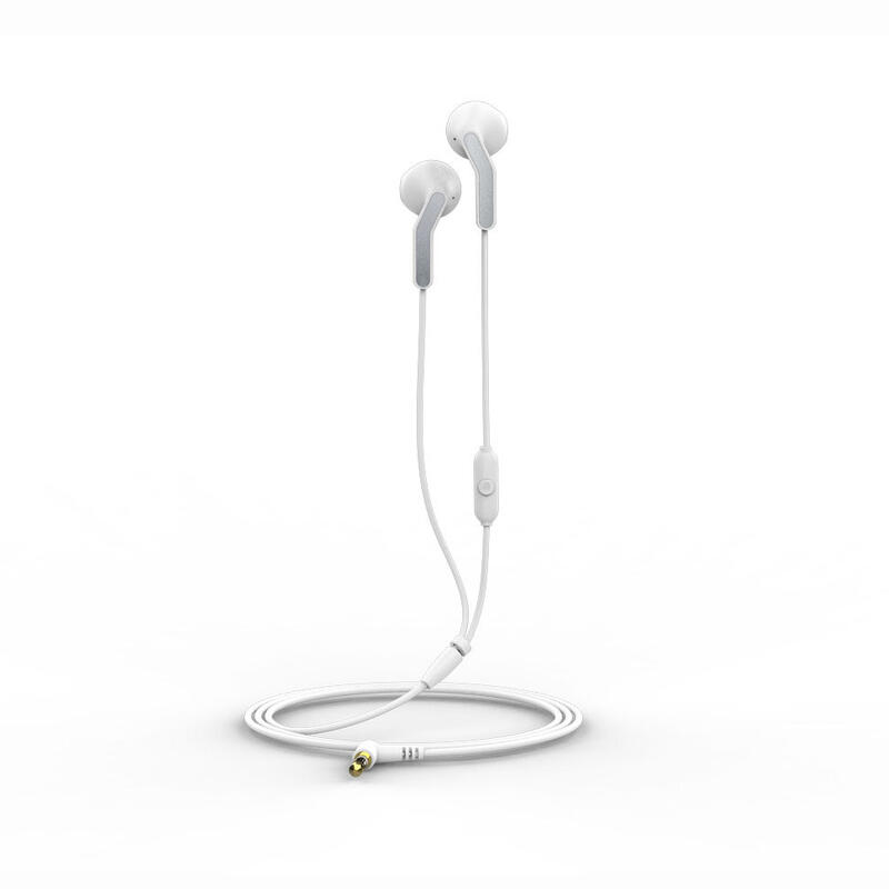 muvit for change auriculares estéreo E56 3.5mm blancos