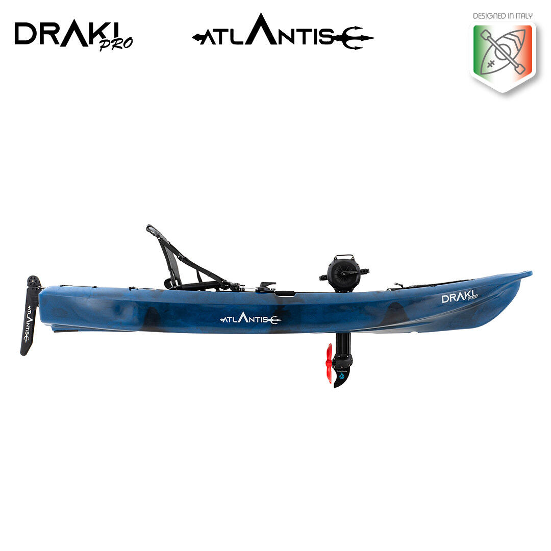 Kayak-canoa Atlantis DRAKI PRO - pedali ad elica - cm 320 5/7