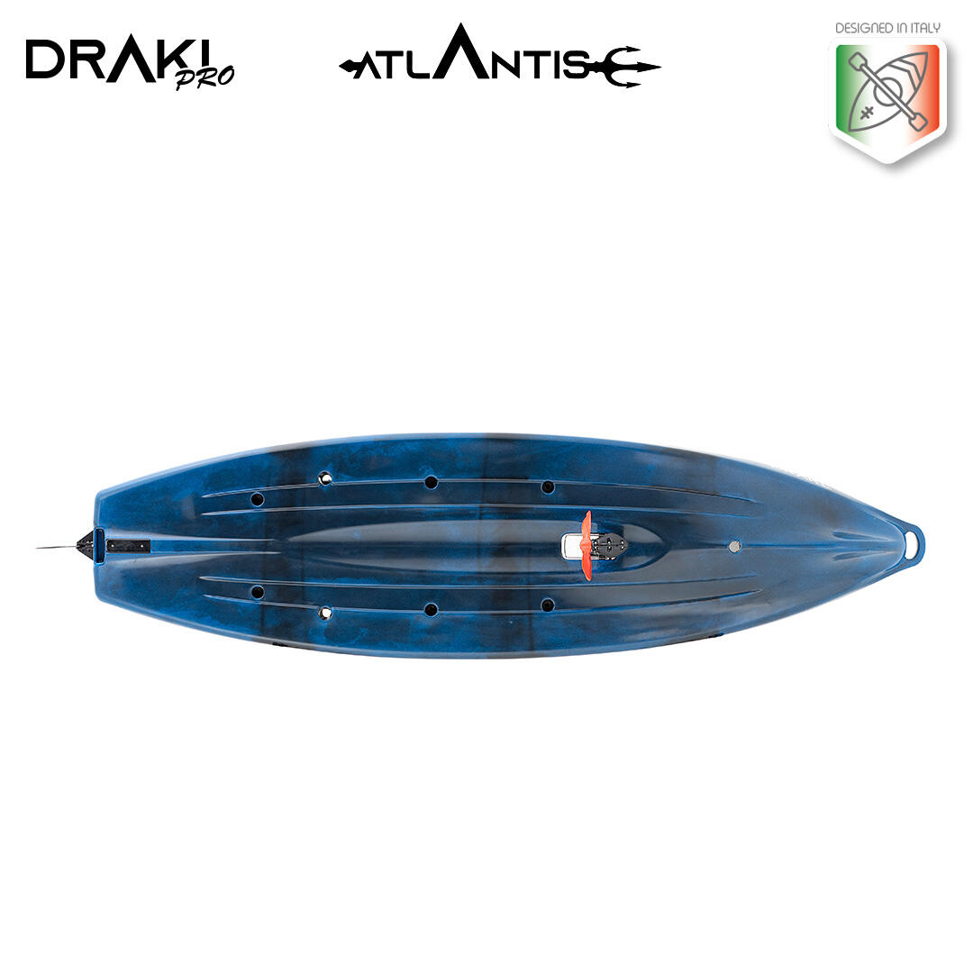 Kayak-canoa Atlantis DRAKI PRO - pedali ad elica - cm 320 4/7