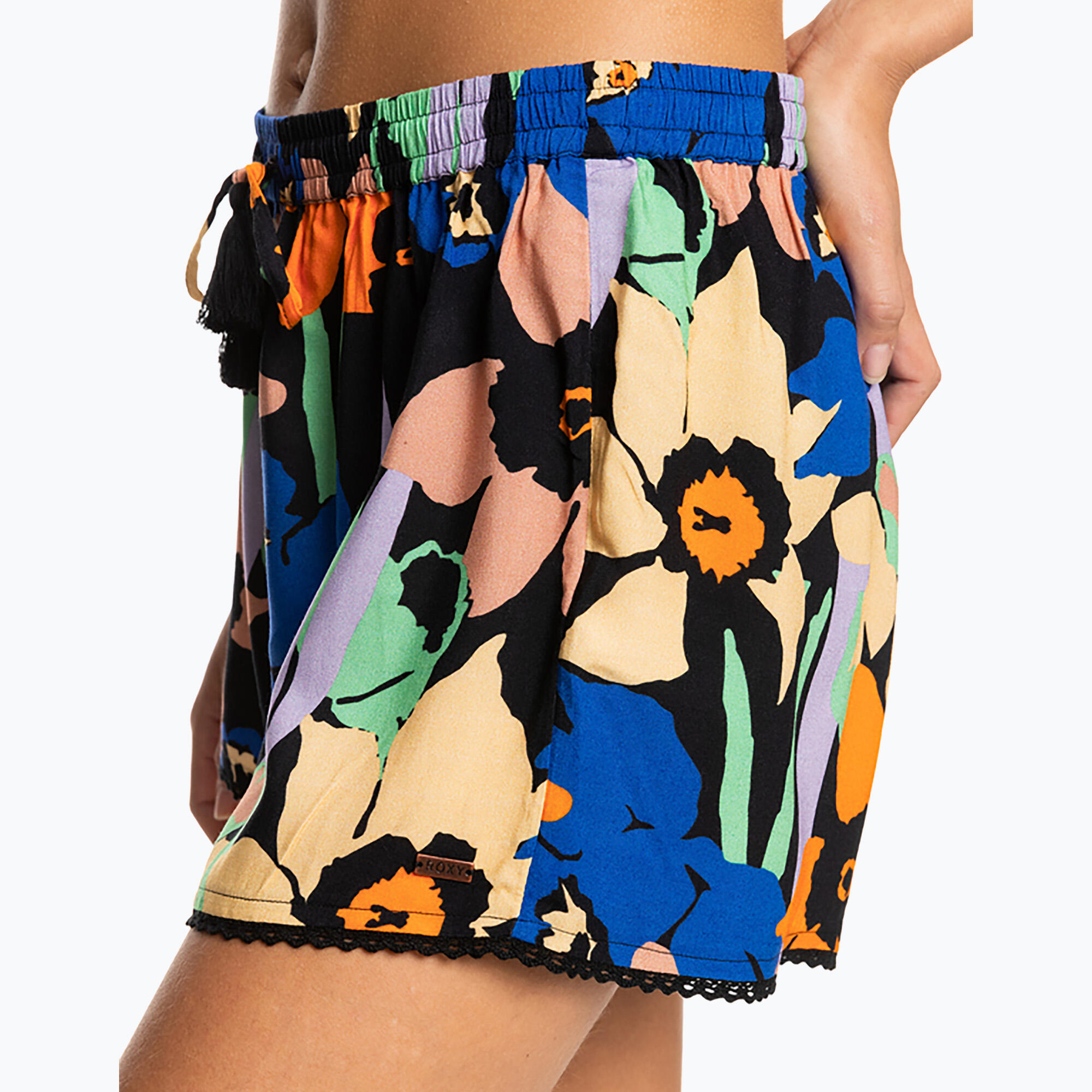 Shorts De Playa Roxy Salty Tan - Fresquitos Y Con Detalles Chulos