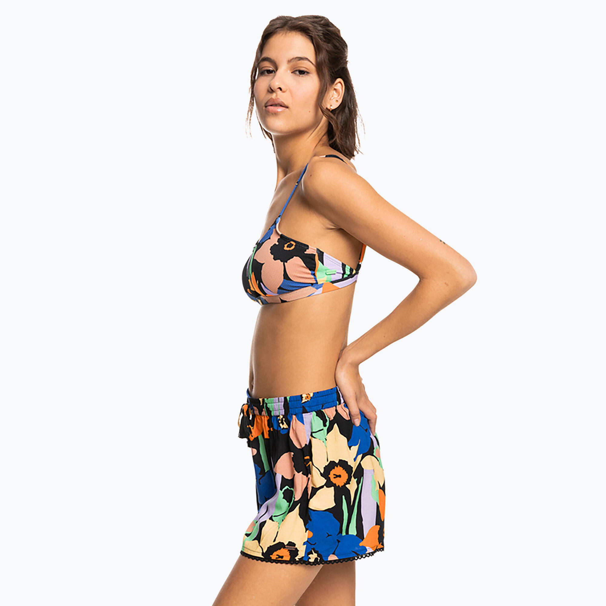 Short de bain femme ROXY Salty Tan 3/5