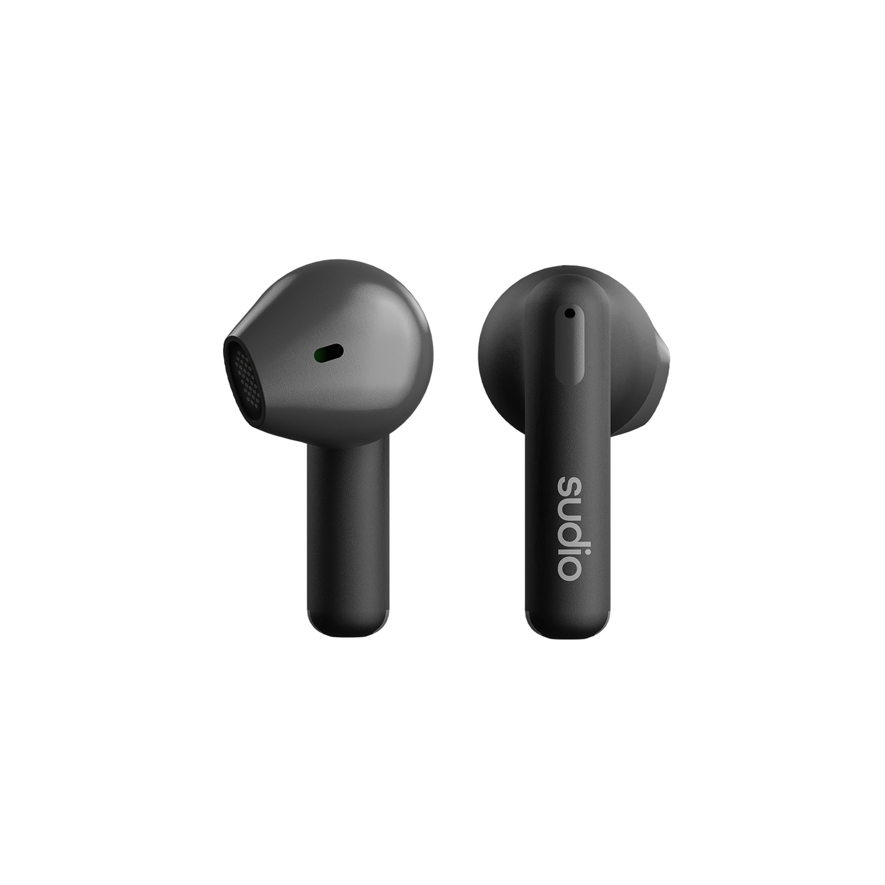Sudio - Ecouteurs Intra-auriculaires Sans Fil Sudio A1 Noir - Casque Audio - Noir - 0,5 Kg - Decathlon
