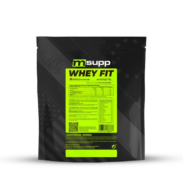 Whey FIT - 1Kg Chocolate Praliné de MASmusculo Fit Line