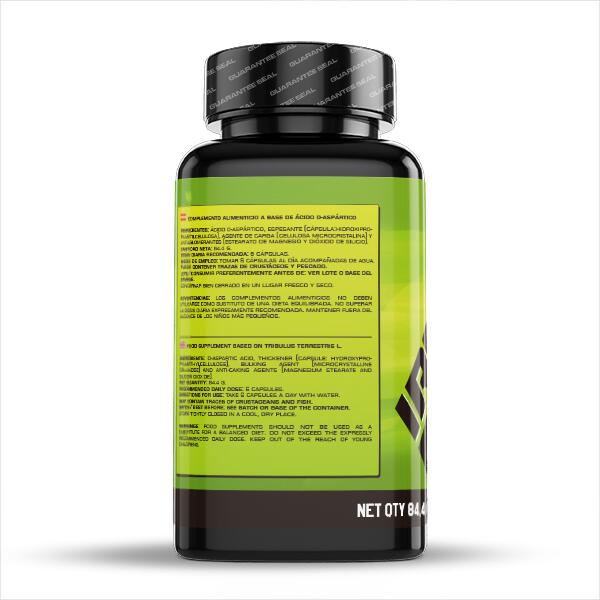 Daa (aspartic acid) - 120 vegetable capsules de Iron Addict Labs 3/5