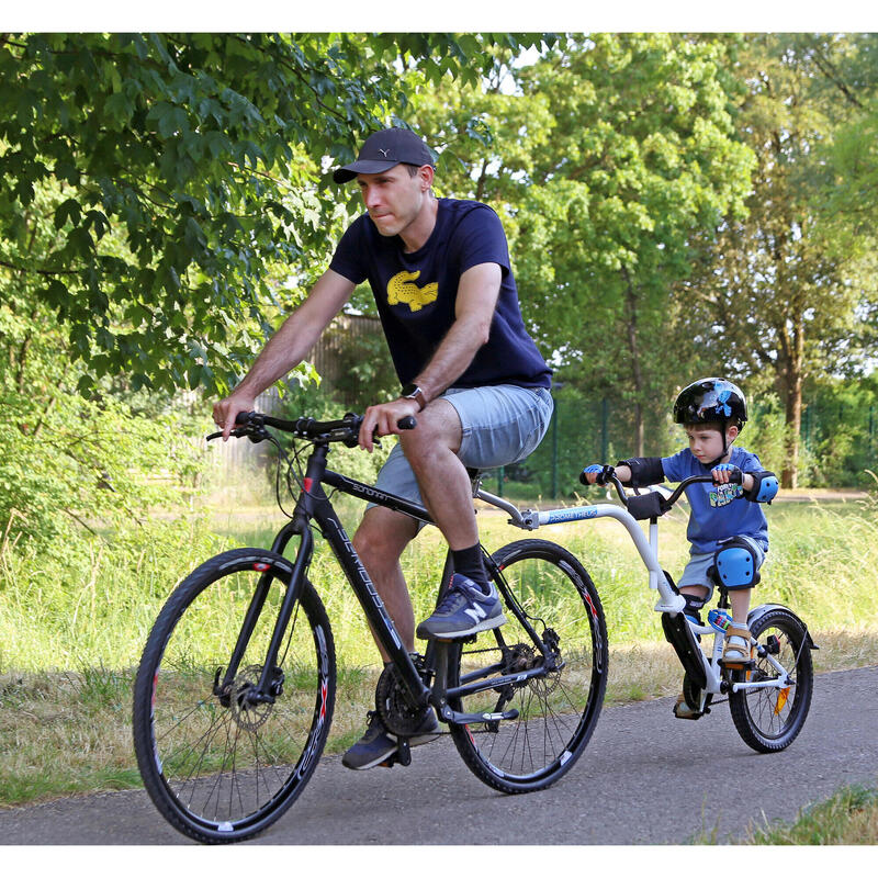 Remorque vélo enfants Trailerbike tandem 18 pouces de 5 à 10 ans