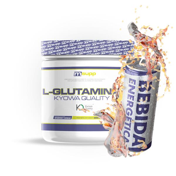 Glutamina Kyowa - 300g Bebida Energetica de MM Supplements