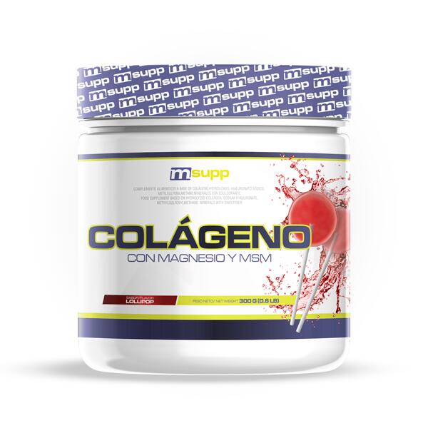 Colágeno con MSM y Vitamina C - 300g Neutro de MM Supplements