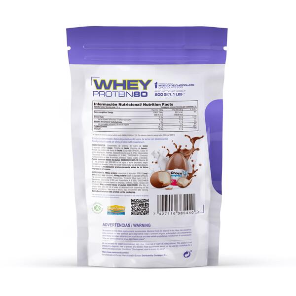 Whey protein80 - 500g WhiteChoc and Black Cookies de MASmusculo 3/6