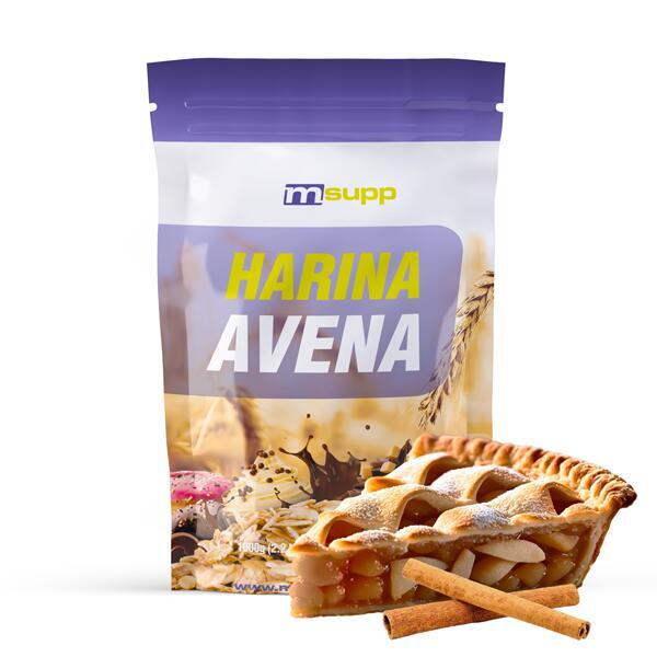 Harina de Avena - 1Kg Tarta de Manzana de MM Supplements
