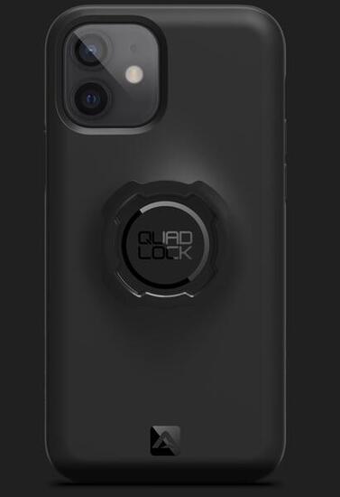 Coque pour téléphone Apple iPhone 12/12 Pro - Quad Lock d’Origine - couleur noir