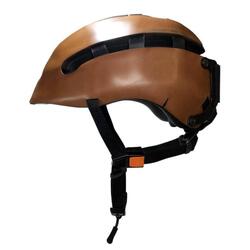 HEDKAYSE CUIR Casque vélo multi-impact - Marron