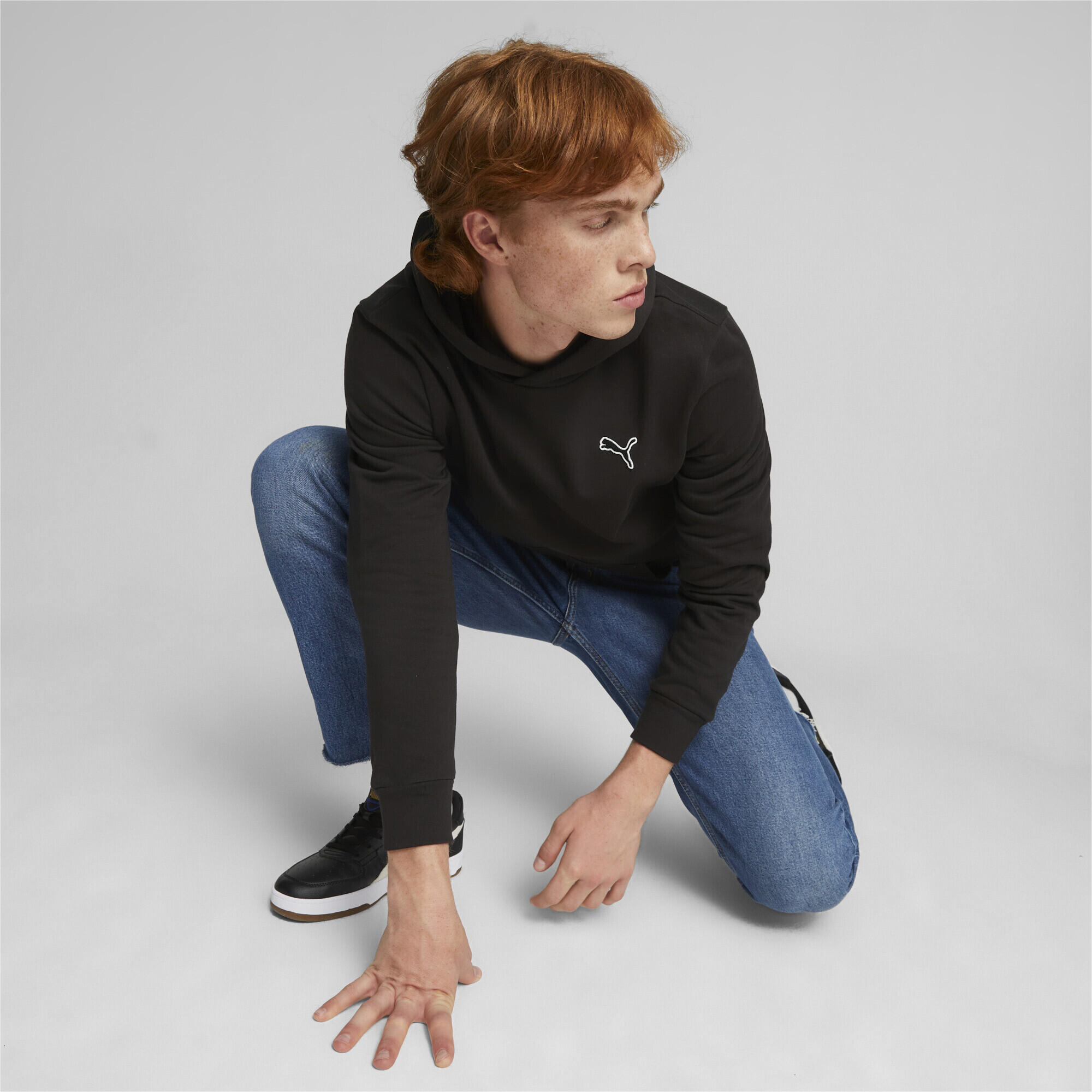 Hoodie Better Essentials Homme PUMA Black 5/6