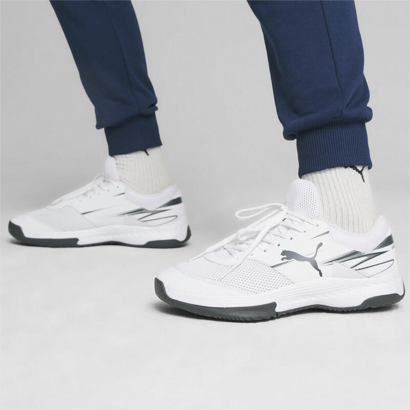 Chaussures de sport en salle Varion II PUMA White Shadow Gray