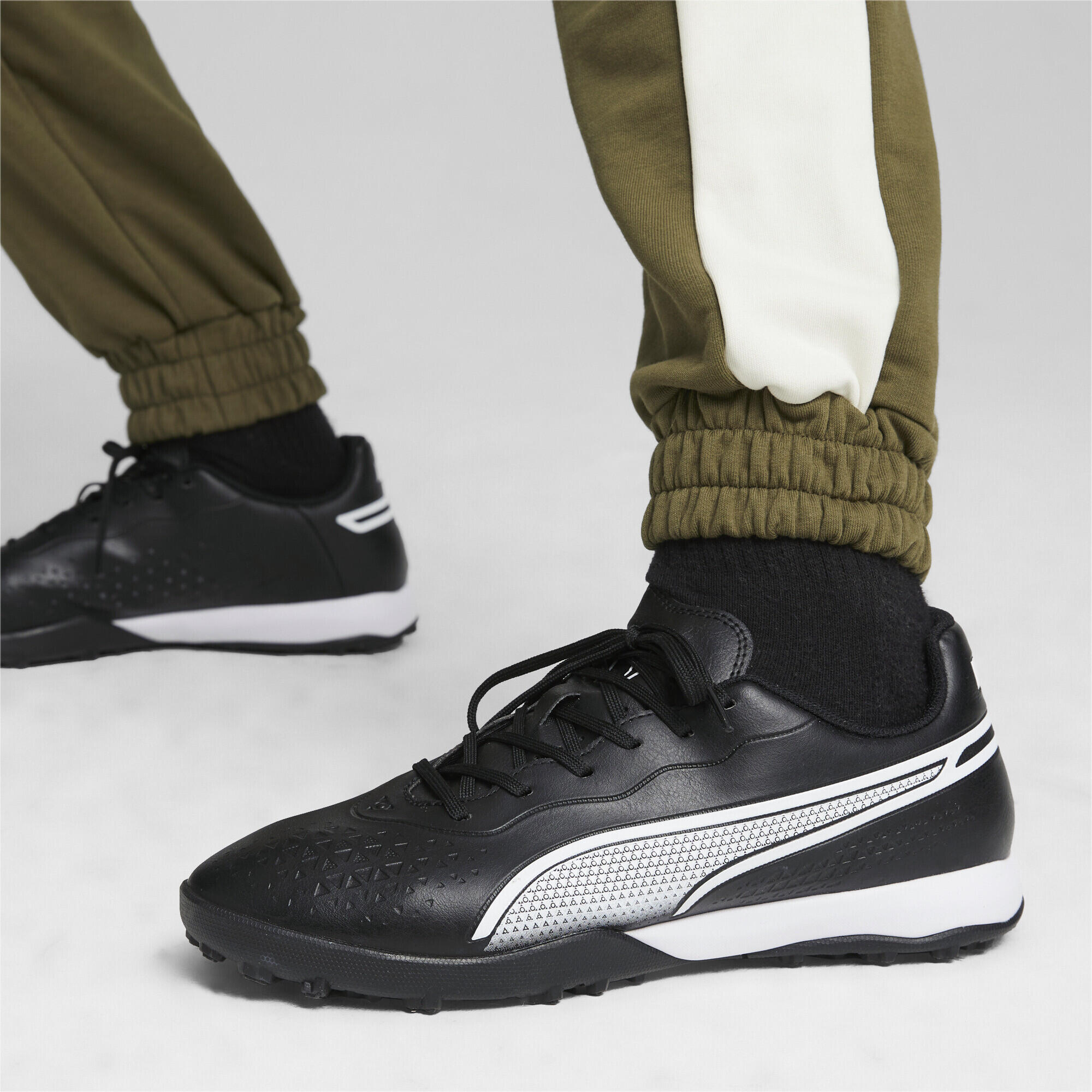 Scarpe da calcio KING MATCH TT PUMA Black White 2/7