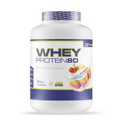 Whey Protein80 - 2 Kg Fresa Banana de MM Supplements